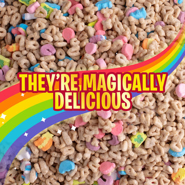 Lucky Charms With Marshmallows Breakfast Cereal Cup, Gluten Free, Single Serve Cereal, 1.7 Oz (Pack Of 12)