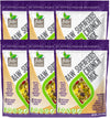 BetterFoods Raw Superfoods Crunch Mix | enhanced Pumpkin Sunflower Flax Chia Sesame Seeds Almonds Goji Berries & Raisins Blend | 6g Protein Vegan Non-GMO No Gluten/Salt/Soy | 24oz Pack of 6