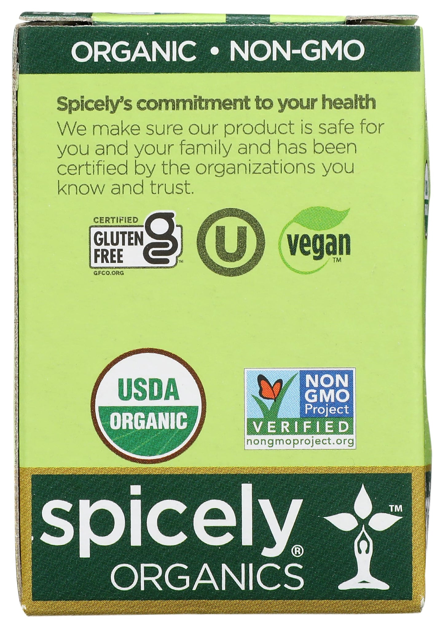Spicely Organic Lavender 0.10 Ounce ecoBox Certified Gluten Free