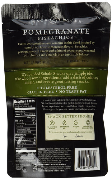 Pomegranate Flavored Pistachios 4 Ounces (Case Of 6)