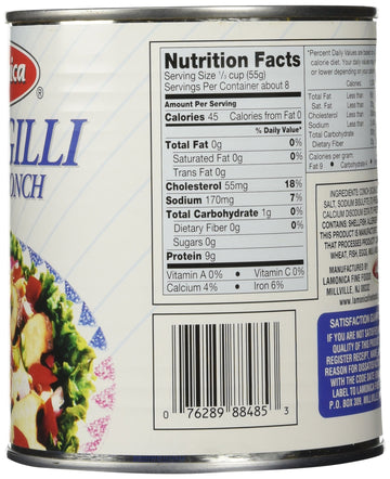 Lamonica Fine Foods Scungilli, Sliced Conch, 29-Ounce