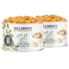 Belmont Peanuts Gourmet Sea-Salted Virginia Peanuts, 25 oz (2 Pack) - Only 3 Simple Ingredients, No Preservatives, 7g Protein -