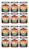 Keystone Meats All Natural Heat and Serve Canned Chicken 28 Oz Fully Cooked Canned Meat Shelf Stable Emergency Survival Canned F