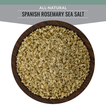 Artisan Salt Company Fusion Naturally Flavored Spanish Rosemary Sea Salt, Zip-Top Pouch, 4 Ounce