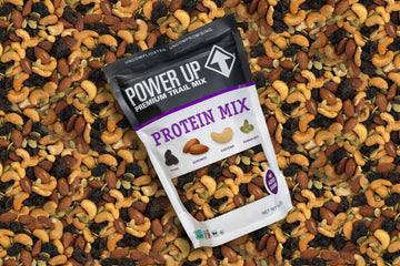 Power Up Trail Mix - Protein Packed, No Added Sugar, Gluten Free, Vegan, 14oz, Purple