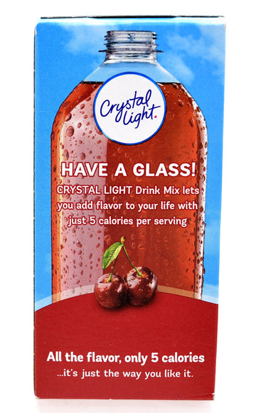 Crystal Light On The Go Cherry Pomegranate Drink Mix, 10-Packet Box (Pack Of 5)