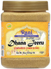 Rani Dhana-Jeeru (Coriander-Cumin Blend 50-50) Powder 16Oz (1Lb) 454G Pet Jar ~ All Natural | Vegan | Gluten Friendly | Non-Gmo | Kosher | Indian Origin