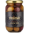 Mina Olive Mix - Premium Handpicked Purple Beldi & Green Olives, Keto Friendly, Gluten Free, 12.5 oz