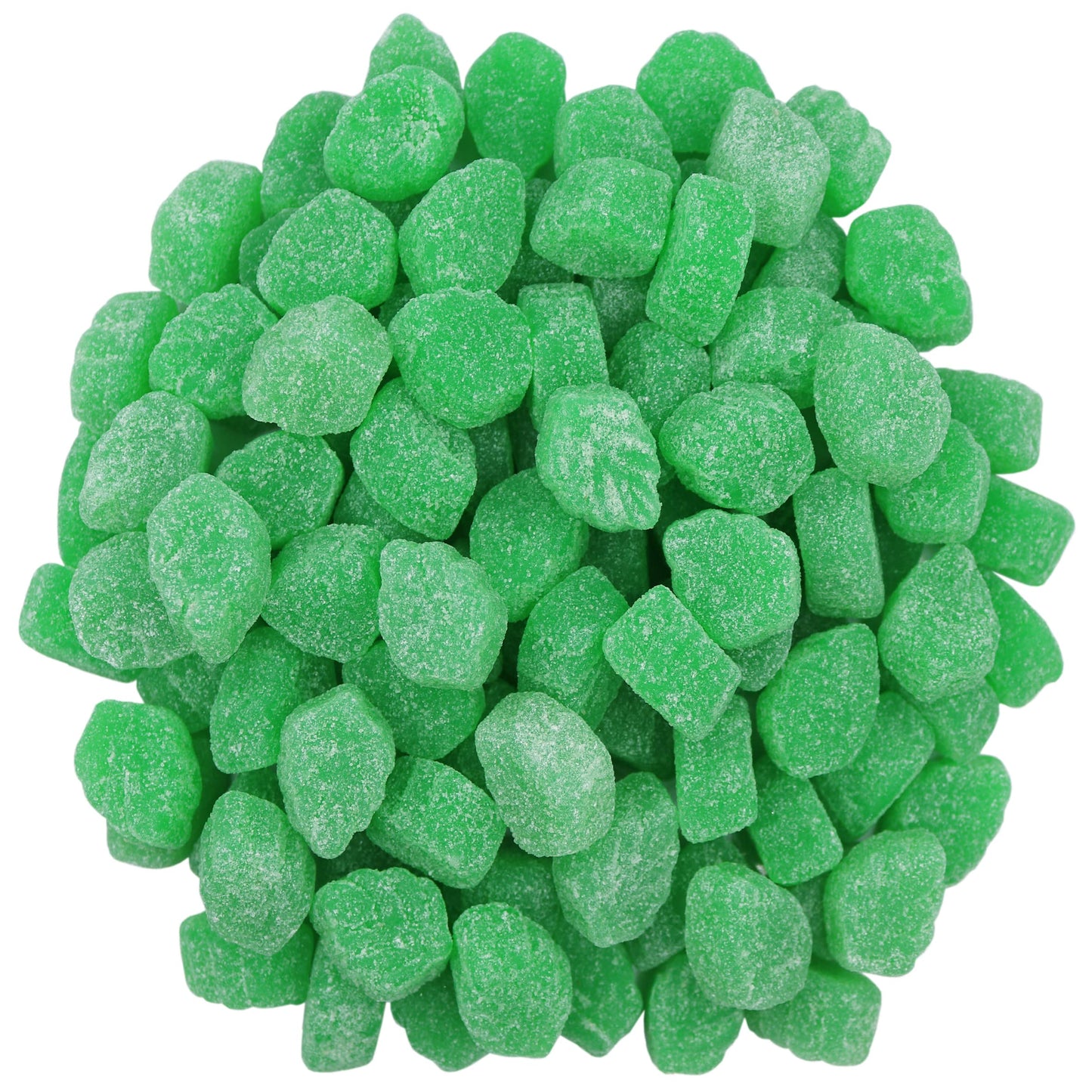 Smarty Stop Green Jelly Spearmint Leaves Slices Candy (5 Lb)