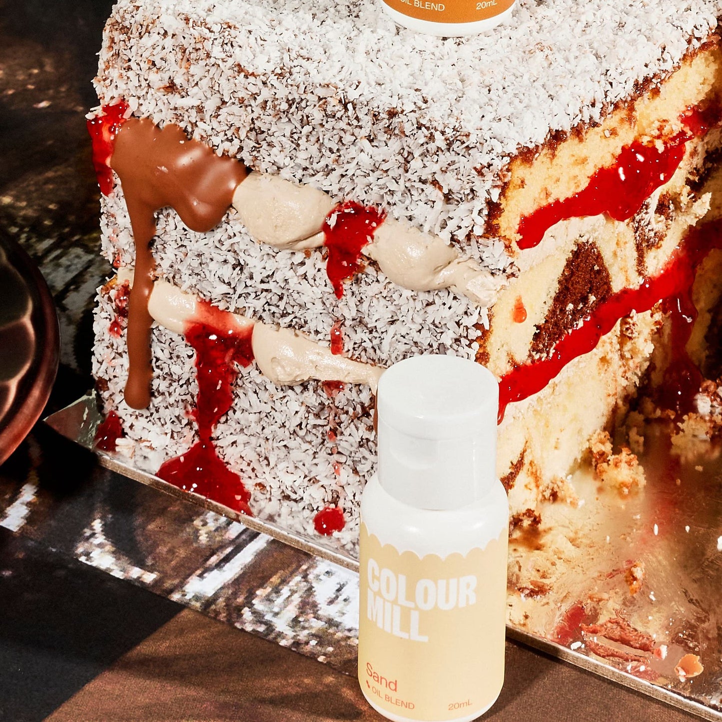 Colour Mill Outback Oil-Based Food Coloring, 20 Milliliters Each Of 6 Colors: Burgundy, Clay, Coffee, Latte, Rust And Sand 4.08