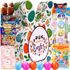 Easter Treat Bunny Box (40 Count) Filled with Candy, Snacks, Great Package for Family, Friends, Kids, Boys and Girls