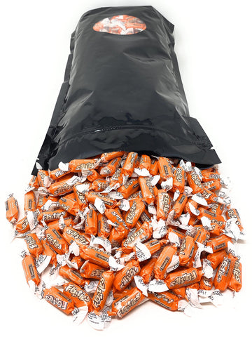 Bulk Mango Flavor Tootsie Roll Frooties Chewy Orange Color American Taffies Candy Individually Wrapped In Resealable Assortit Bag 5 Lb 735+Pcs (80-Oz) - Made In Usa