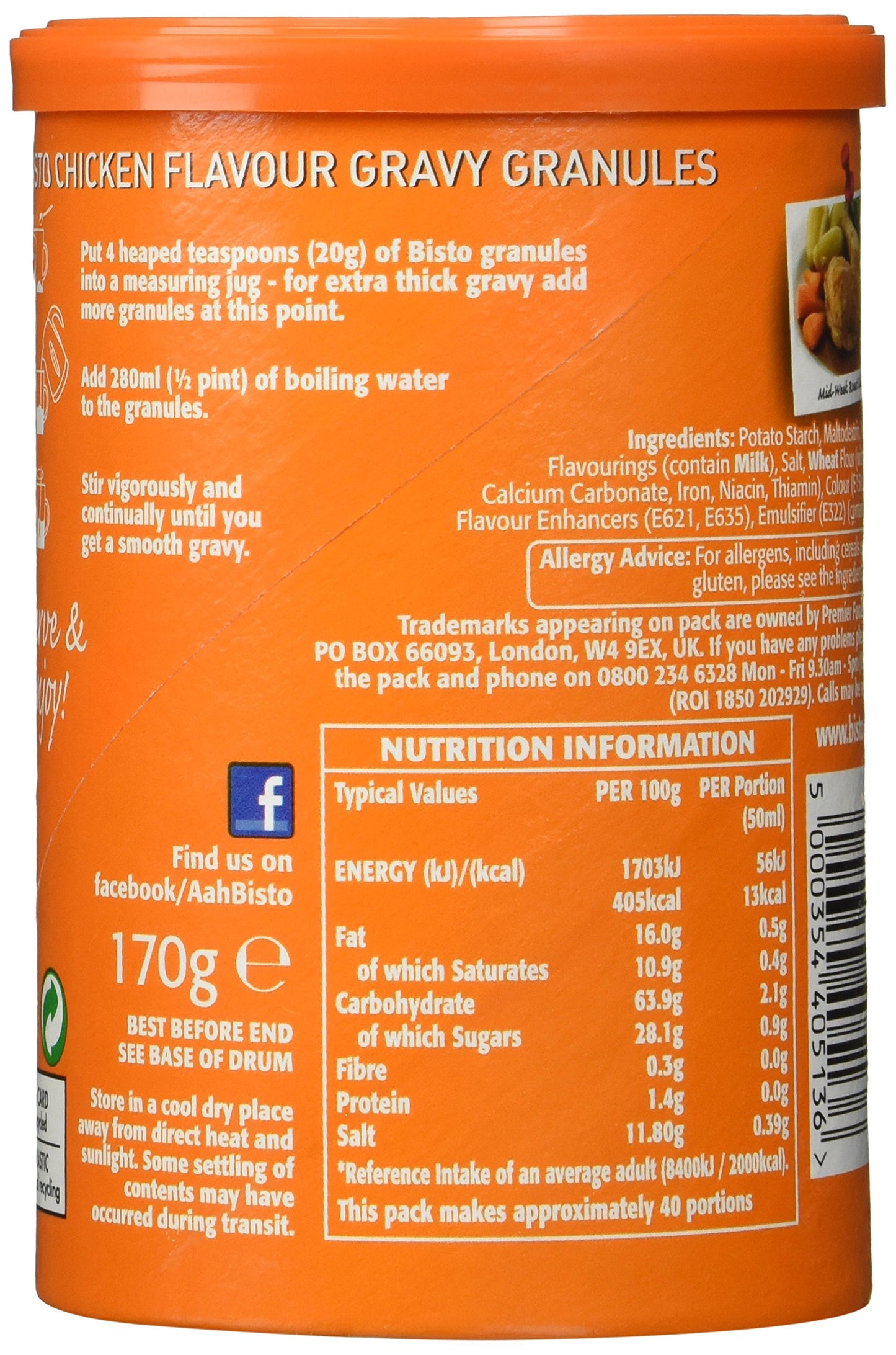 Bisto For Chicken Gravy Granules (170G)