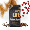 Better Buzz Life Blend (Buzz Life) Whole Bean Coffee Medium Roast, 12 Ounce (Pack of 1), Small Batch Roasted Arabica Coffee Bean