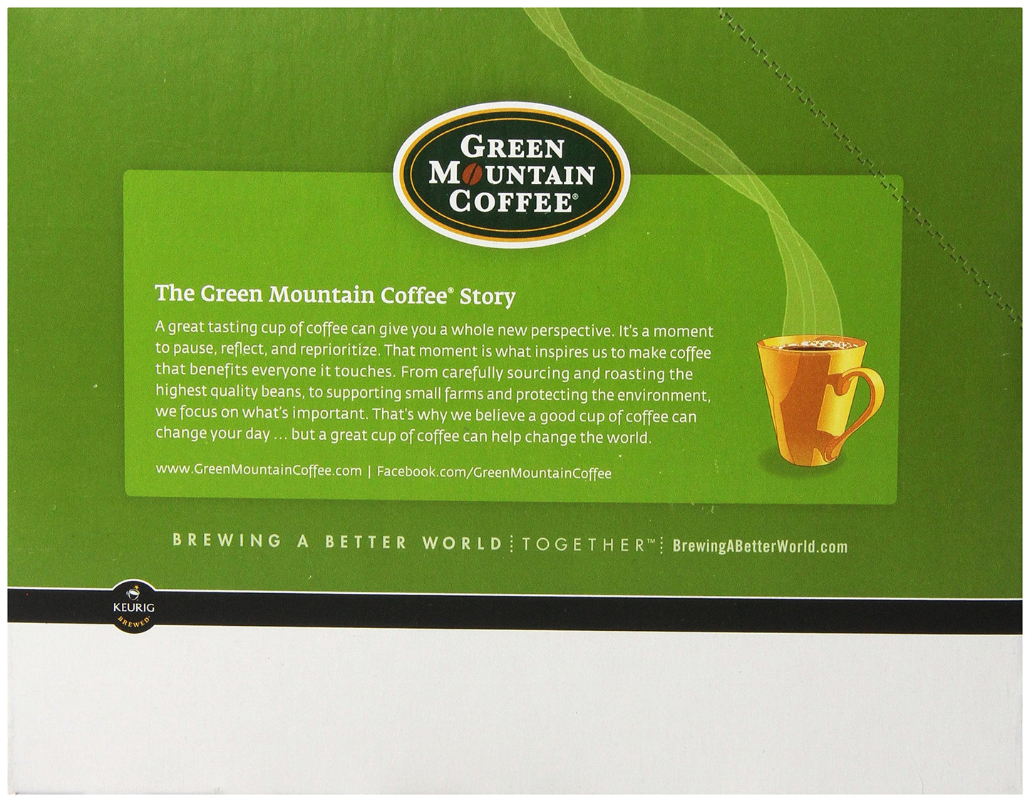 Green Mountain Coffee Decaf Light Roast K-Cup Portion Pack, 24 Count, Compatible with Keurig, Green, Model T7522
