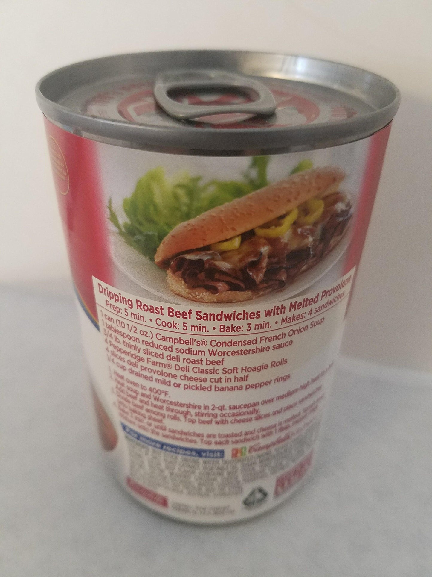 Campbell's, Condensed French Onion Soup, 10.75oz Can (Pack of 6)