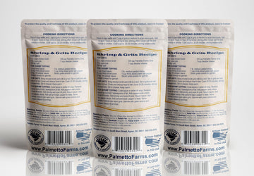 Palmetto Farms Mixed Grits 3 Pack - 2 Pound (Pack of 3) - Yellow and White Grits - Model S-PL-3113