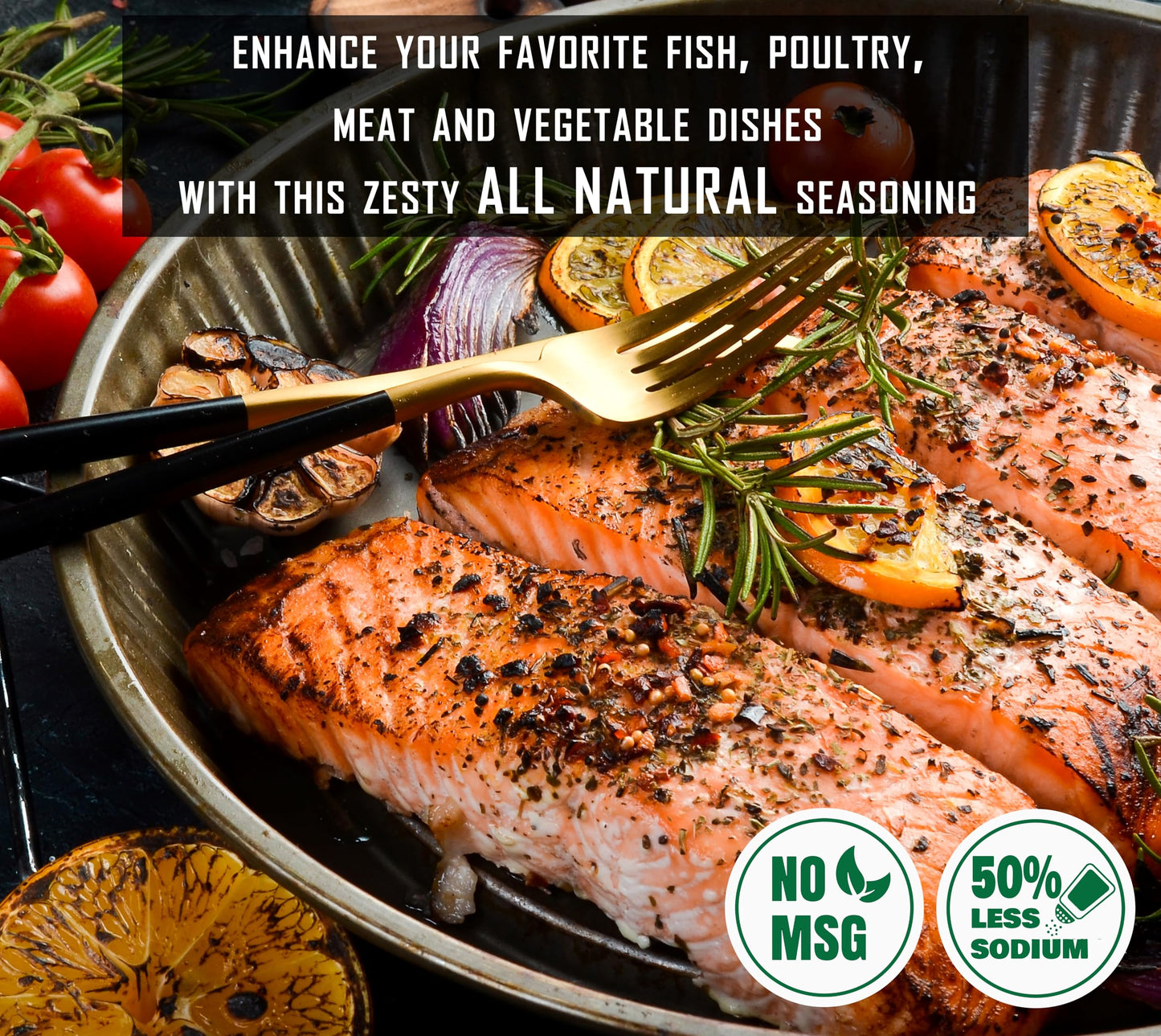 Jane's Krazy Mixed Up Seasonings Variety Pack of 3 - Mixed-Up Salt Pepper and Garlic