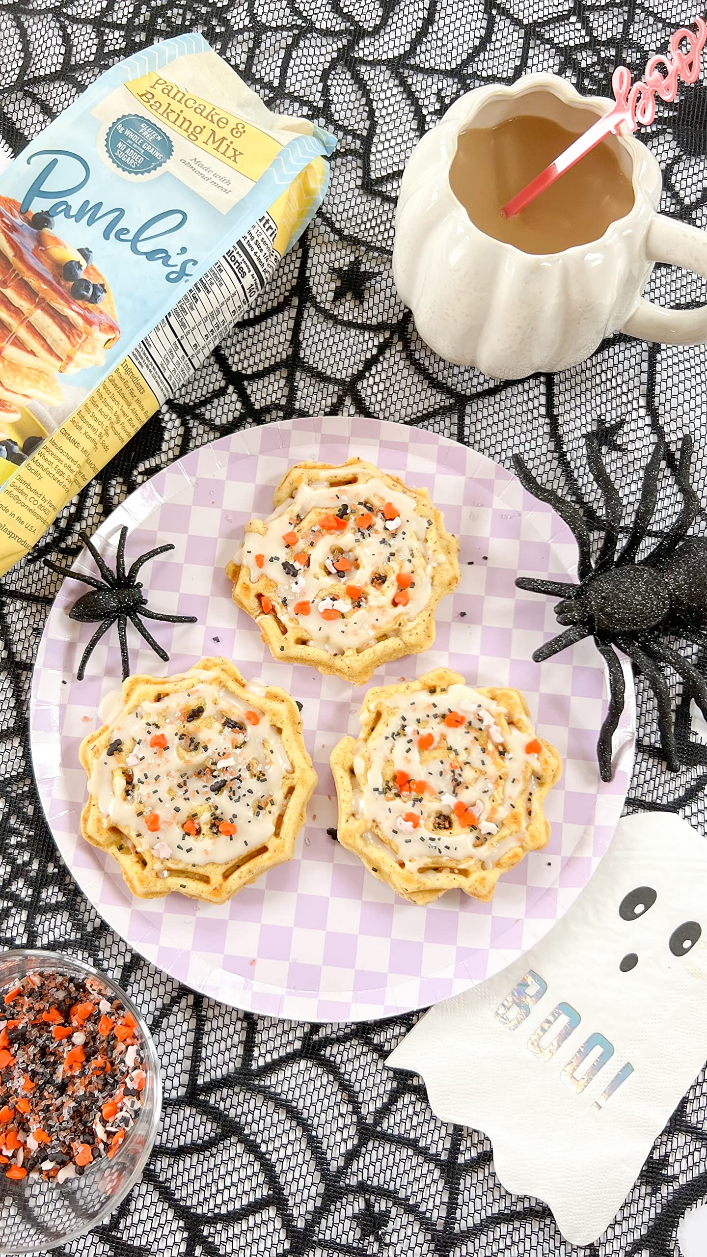 Pamela'S Gluten Free Baking And Pancake Mix, Waffles, Cake & Cookies Too, 4-Pound Bag (Pack Of 1)