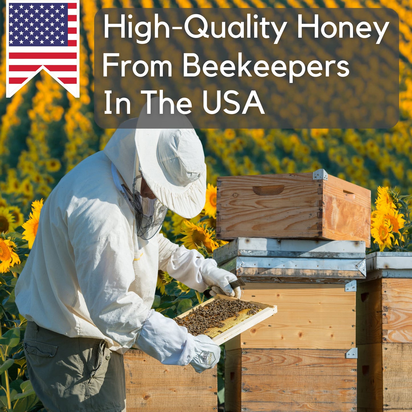 Flavored Honey Sticks - Farm Fresh Us Honey Packets For Tea, Travel, Kids - Variety Flavors