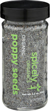 Spicely Organic Jar Poppy Seed, 2.2 Oz