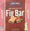 Natures Bakery Fig Bar Whole Wheat Raspberry 6Ct Box (Pack Of 4)