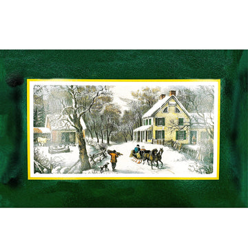 Home Made Creamy Carmel Apple Fudge - 24 Oz Currier And Ives Gift Box