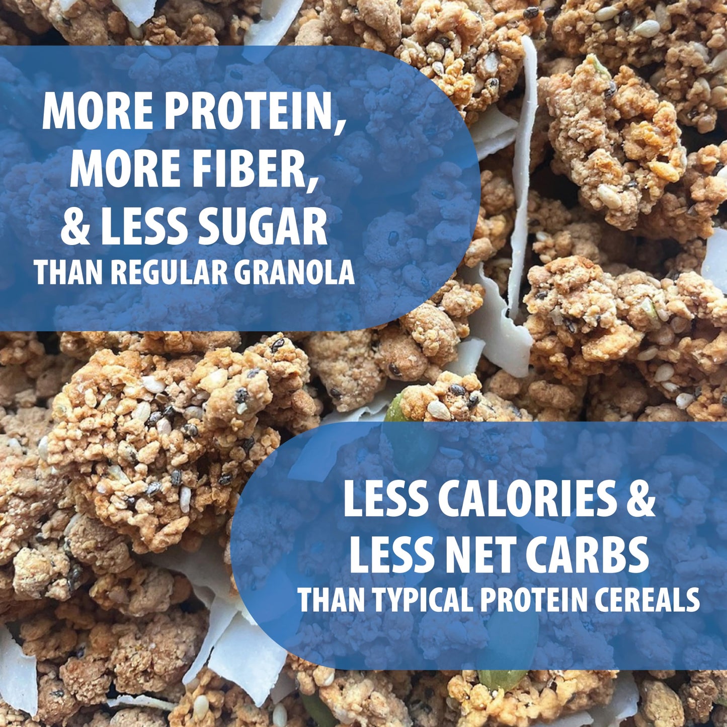 Julian Bakery ProGranola Cereal | Vanilla Cinnamon | 12g Protein | Paleo | 2 Net Carbs | Gluten-Free | Grain-Free | 15 Servings