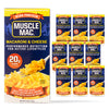 MUSCLE MAC High Protein Macaroni & Cheese Dinner, 20g Protein, 6.75 oz, Pack of 10