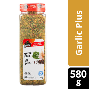 Club House Garlic Plus Seasoning One Step, 580 Gram
