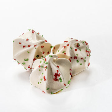 Krunchy Melts Original Meringue Cookies | Holiday Vanilla Flavor | Only 90 Calories Per Serving | Fat Free, Gluten Free, Dairy Free (4 Oz)