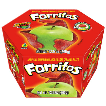 Zumba Pica Forritos - Tamarind Flavor Soft Caramel Paste For Apples - Tamarind Paste To Cover Apples - Tamarindo Mexican Candy -