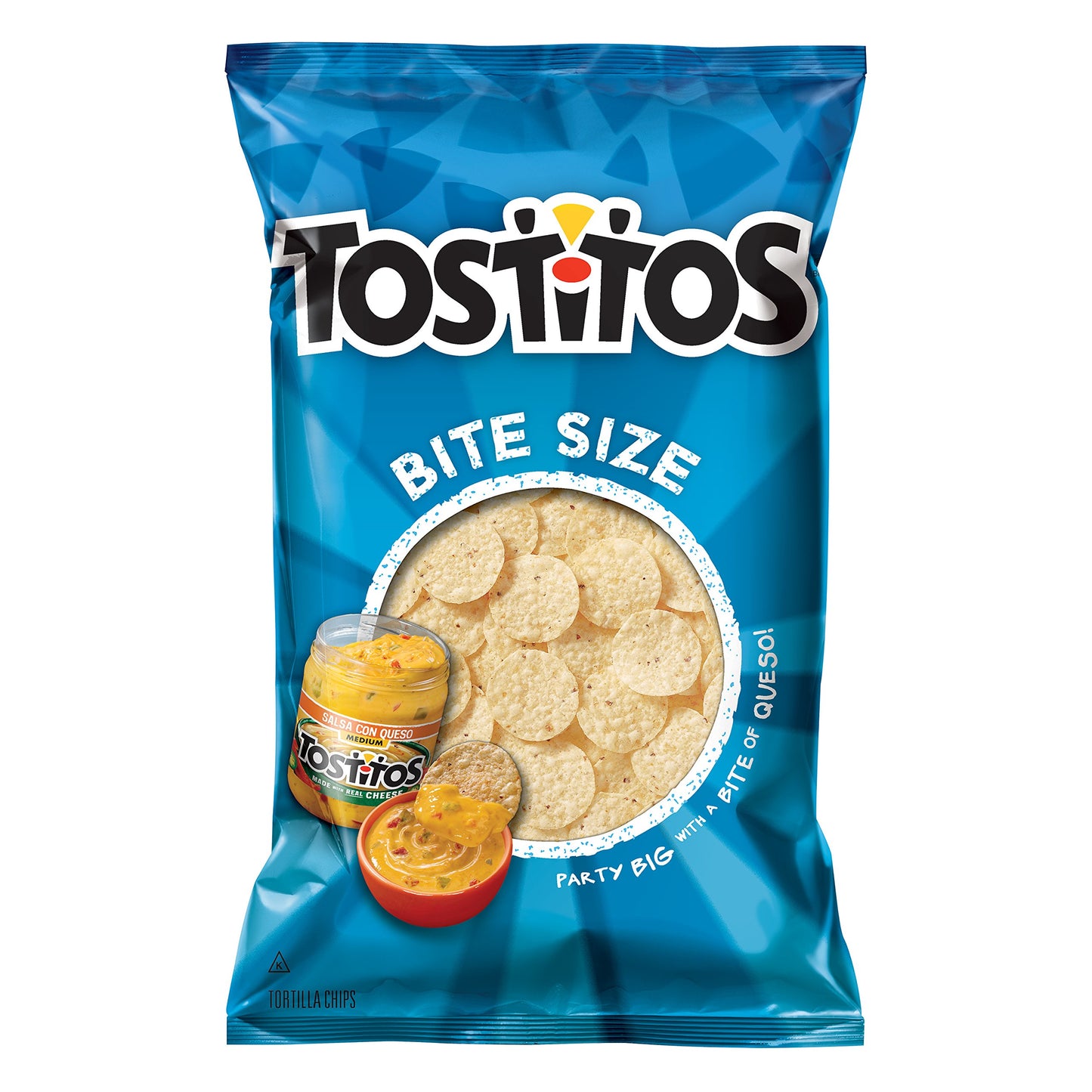 Tostitos Tortilla Chips Bitesized Rounds 13 Oz