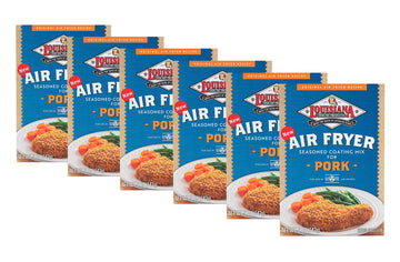 Louisiana Fish Fry Products Air Fry Pork Coating Mix, 5 Oz, Pack Of 6