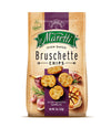 Maretti - Bruschette Chips with Slow Roasted Garlic - All Natural Oven Baked Bagel Chips - Good for Vegetarians - Party Snacks T