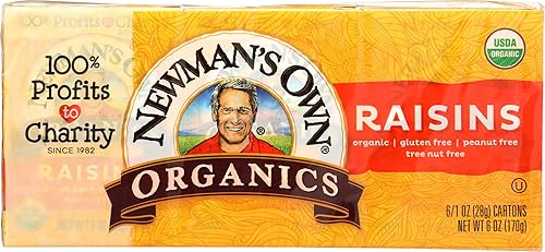 Newmans Own Organics Raisins - Case Of 12 - 610 Oz(D0102H5Nakj)