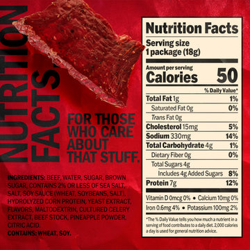 Jack Link s Beef Jerky Original Multipack Bags - Flavorful Meat Snacks for Lunches Ready to Eat Protein Snacks Individual Packs - 7g of Protein Made with 100% Beef - 0.625 oz (Pack of 48)