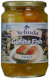 Yehuda Matzo Gefilte Fish, Sweet, 24 oz