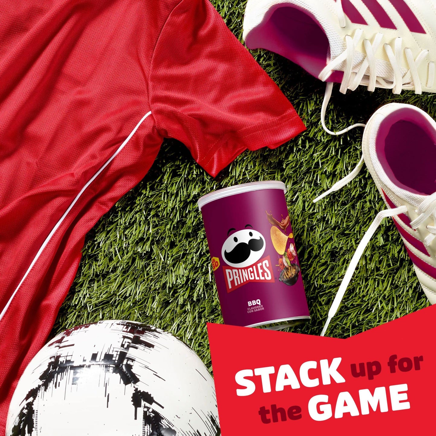 Pringles Potato Crisps Chips, Lunch Snacks, Office And Kids Snacks, Grab N' Go, Bbq (12 Cans)