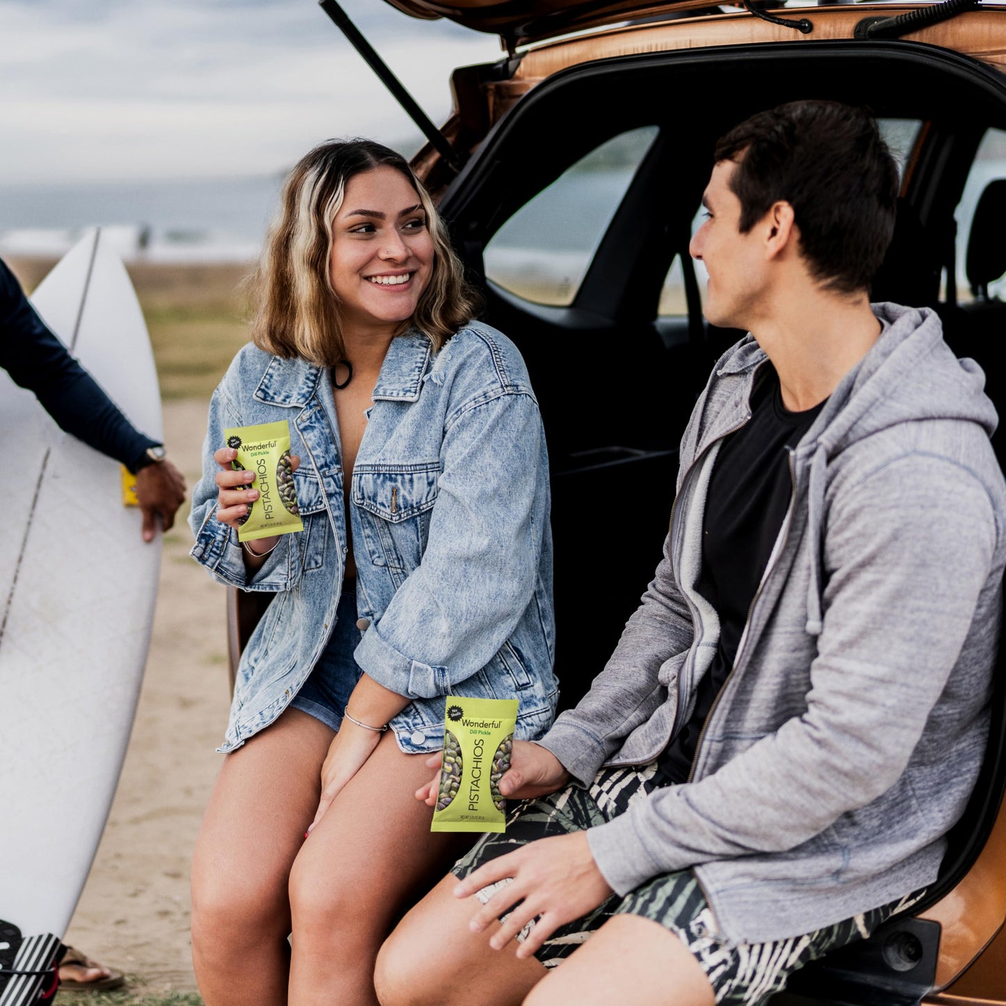 Wonderful Pistachios No Shells, Dill Pickle Flavored Nuts, 2.25 Ounce Bag (Pack Of 8), Protein Snacks, Healthy Snack, Travel Sna