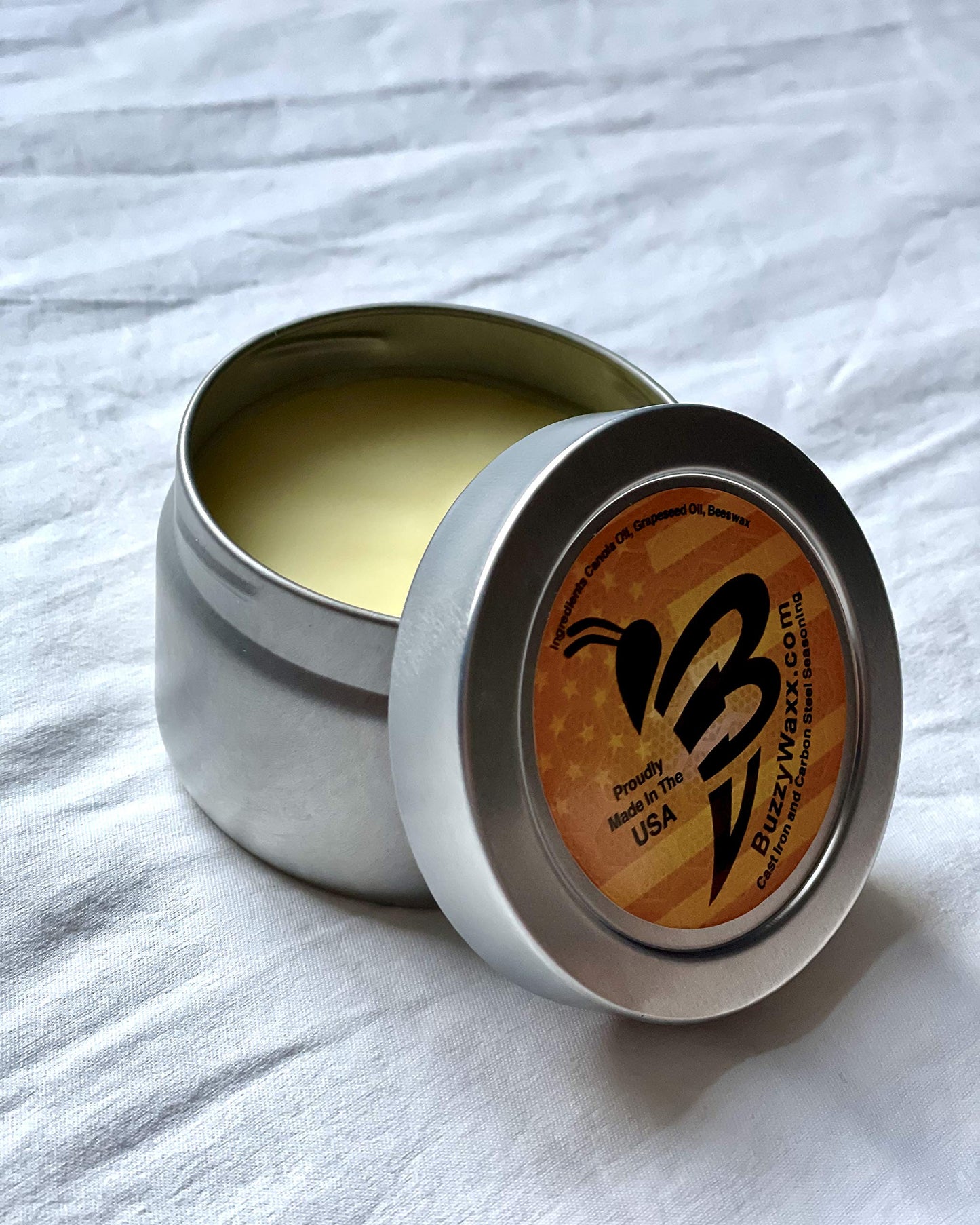 Buzzywaxx Original Blend Mega Can - Cast Iron And Carbon Steel Seasoning