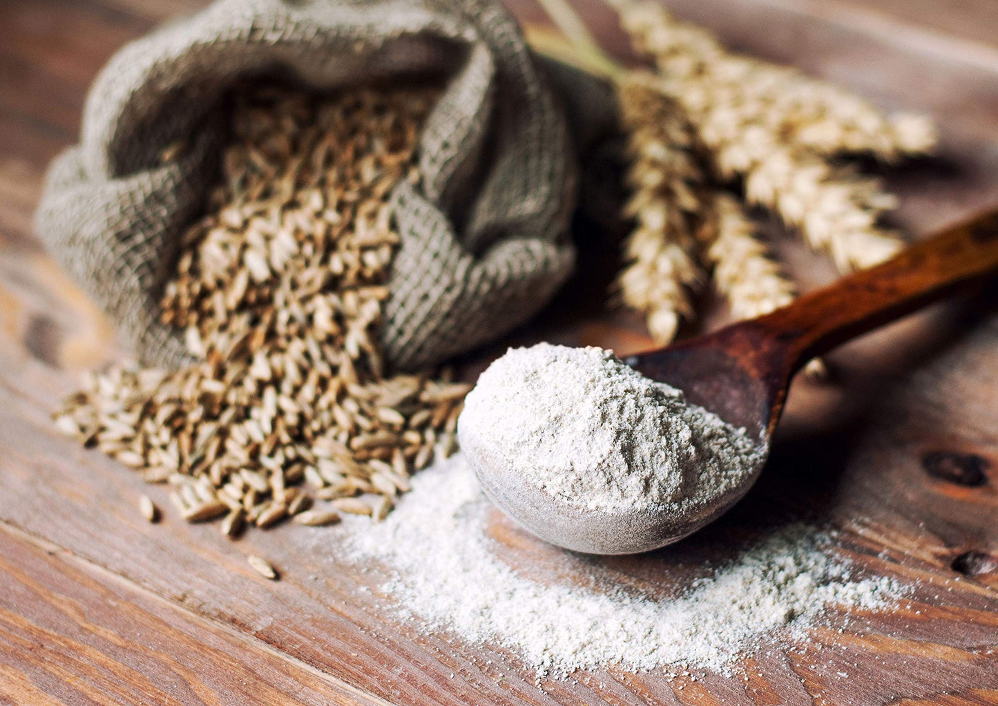Food To Live Rye Flour, 1 Pound - Stone Ground From Whole Grain Rye Berries, Kosher, Vegan, Bulk, Great For Bread Baking, Produc