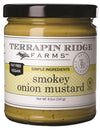 Terrapin Ridge Farms Smokey Onion Mustard – Gourmet Mustard for Burgers, Brats, Sandwiches & More – 8.5 oz Jar