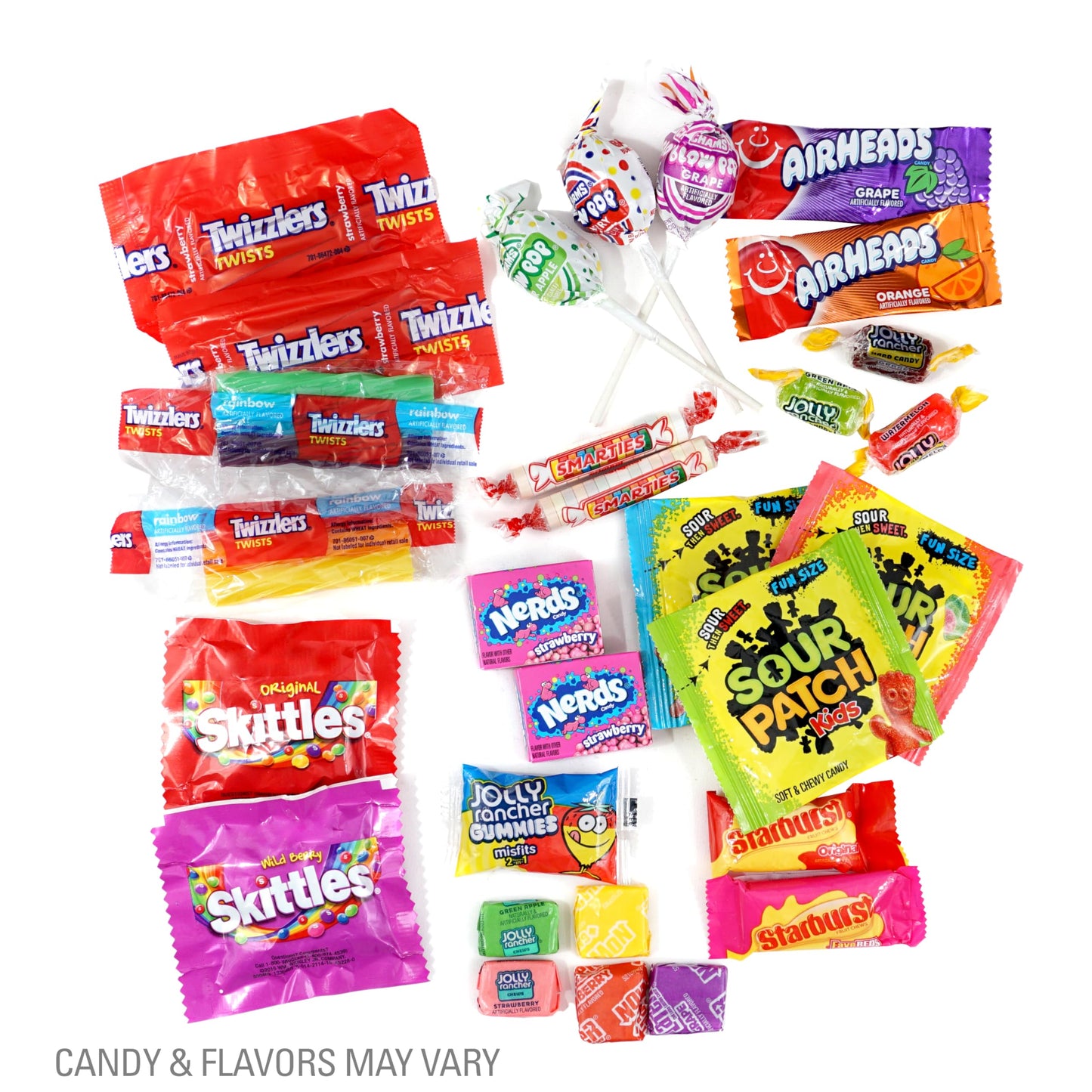 Ultimate Candy Variety Pack, 2Lb Fun Size Assorted Pinata Candy, Candy Pantry Pack, Individually Wrapped Bulk Candy, Party Mix C