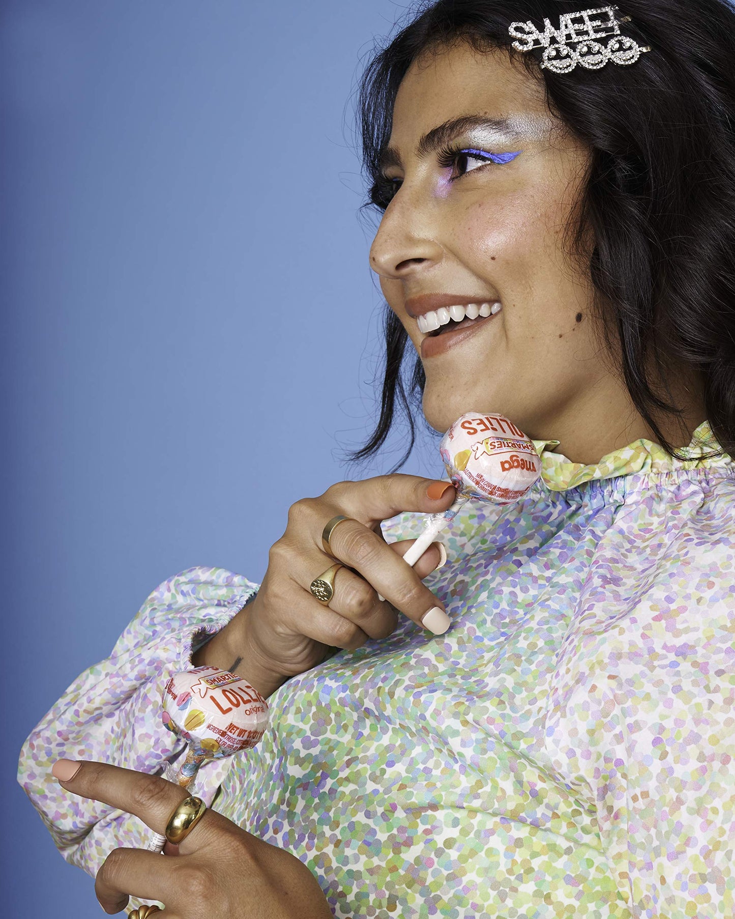 Smarties Lollies, Mega, 4 Pounds 1 Ounce, 60 Count