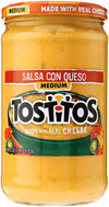 Tostitos Dip, Salsa Con Queso, Medium, 23Oz