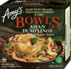 Amys Frozen Bowls, Asian Dumplings In a Savory Hoisin Sauce, Vegan, 8.5 oz.