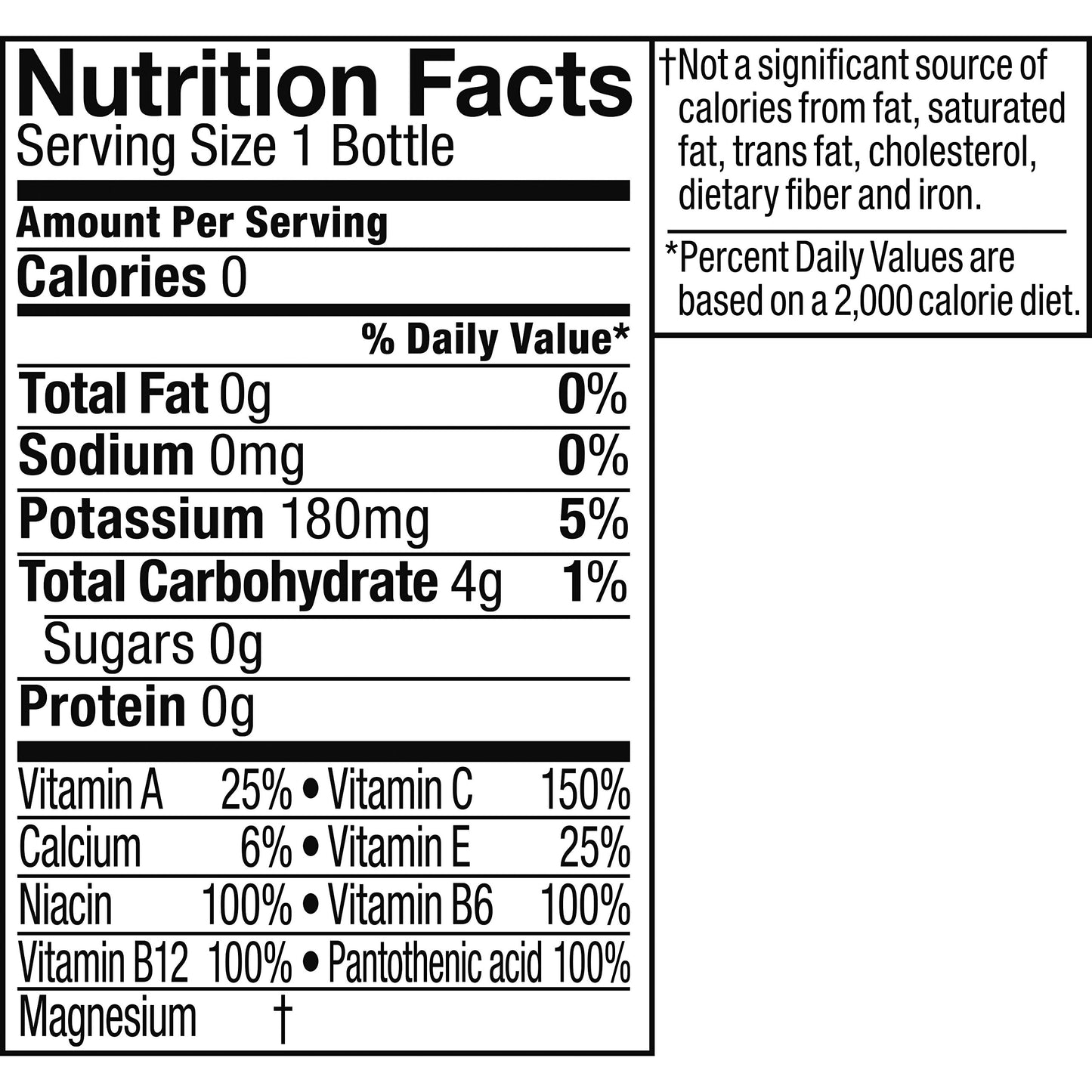 Vitaminwater Zero Rise, Electrolyte Enhanced Water W/ Vitamins, Orange Drinks, 20 Fl Oz, 24 Pack