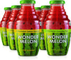 Wonder Melon Organic Watermelon Juice, Cold Pressed, (Variety 6 Pack) 3 Watermelon With Basil Cucumber & 3 Watermelon With Lemon