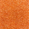 Edible Orange Sanding Sugar Sprinkles Cupcake Cake Toppers, Celebrations Candy Pearls Shaker Jar Wedding Party Cake Dessert Food